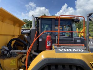 Fire Suppression System Volvo A60H ADT